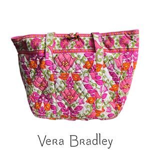 Lillie Bell Discounted Vera Bradley Get Carried Away Tote Laptop Diaper Bag